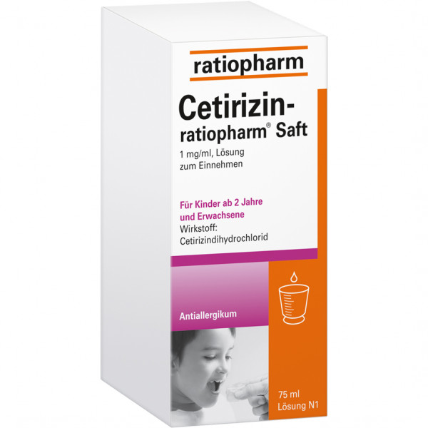 Abbildung für CETIRIZIN-ratiopharm Saft