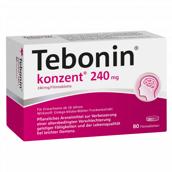 Abbildung für TEBONIN konzent 240 mg Filmtabletten