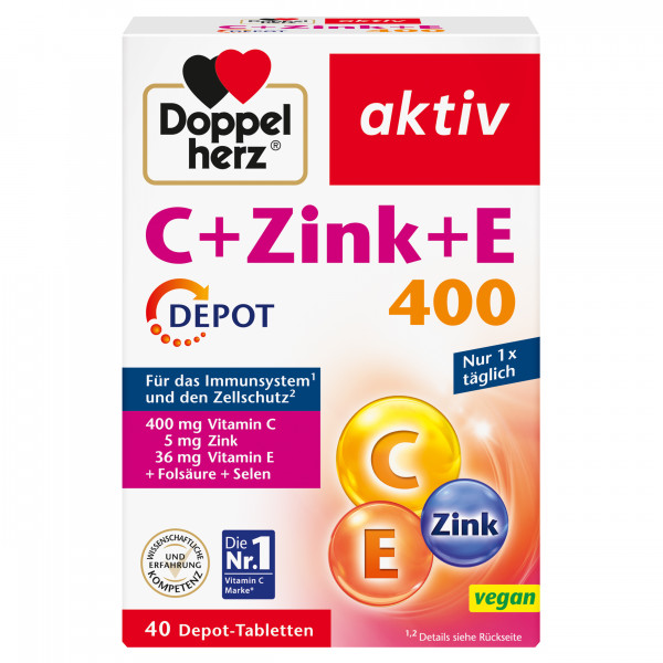 Abbildung für DOPPELHERZ C+Zink+E Depot Tabletten