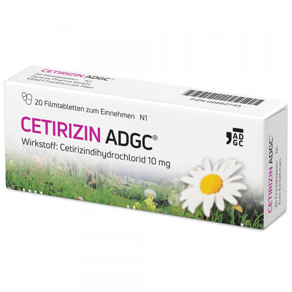 Abbildung für CETIRIZIN ADGC Filmtabletten