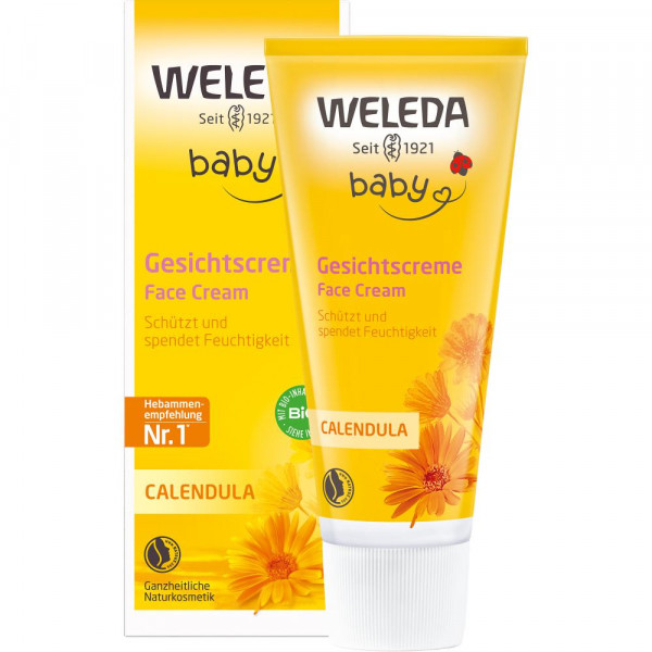 Abbildung für Weleda Baby Gesichtscreme Calendula - pflegt und schützt