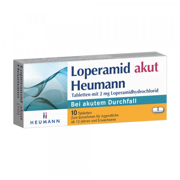 Abbildung für LOPERAMID akut Heumann Tabletten bei akutem Durchfall lactosefrei