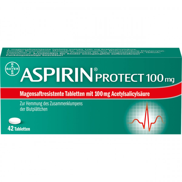 Abbildung für ASPIRIN Protect 100 mg magensaftres.Tabletten