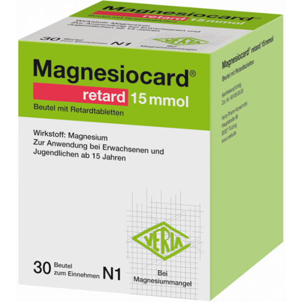 Abbildung für Magnesiocard® retard 15 mmol