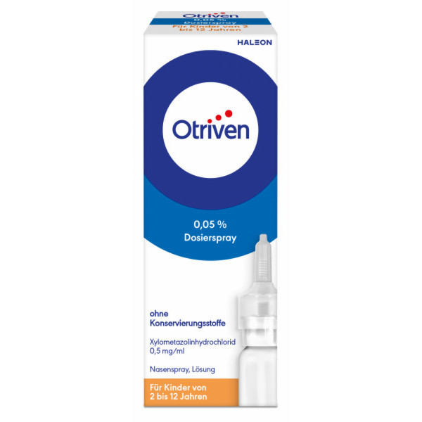 Abbildung für OTRIVEN 0,05% Nasenspray (Dosierspray) ohne Konservierungsstoffe für Kinder, 10 ml