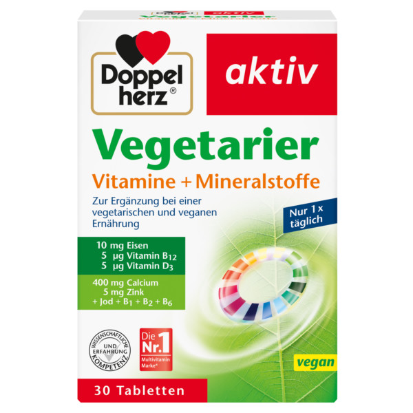 Abbildung für DOPPELHERZ Vegetarier Vitamine+Mineralstoffe aktiv