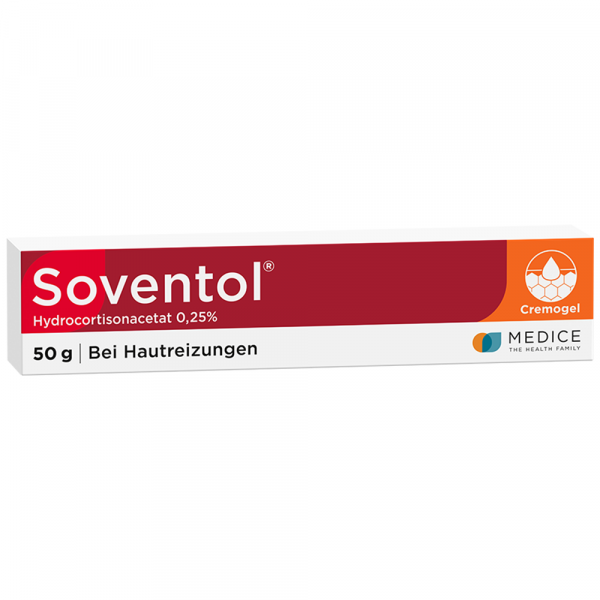 Abbildung für SOVENTOL Hydrocortisonacetat 0,25% Creme