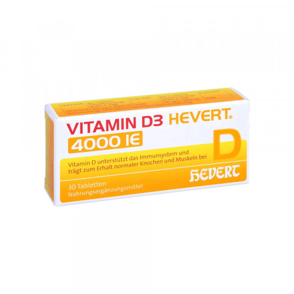 Abbildung für VITAMIN D3 HEVERT 4.000 I.E. Tabletten