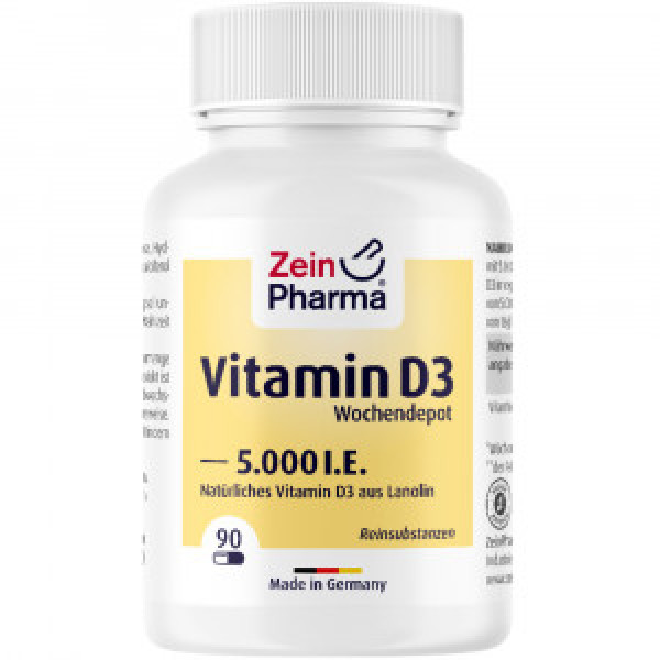 Abbildung für VITAMIN D3 5000 I.E. Wochendepot Kapseln