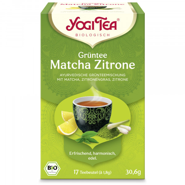 Abbildung für YOGI TEA Grüntee Matcha Zitrone Filterbeutel BIO