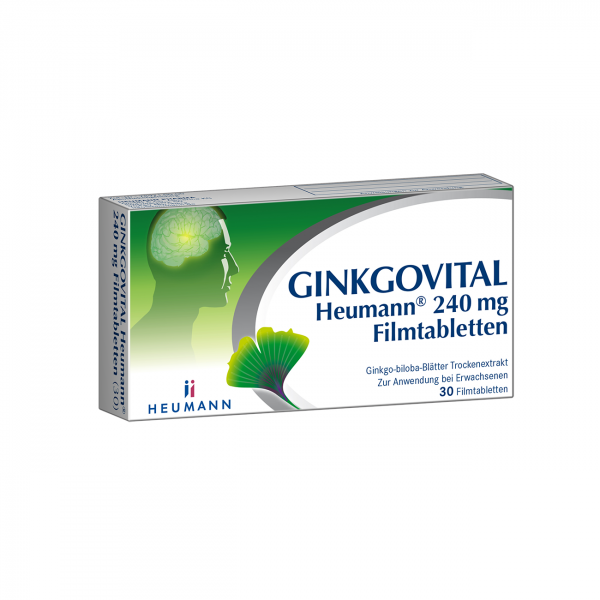 Abbildung für GINKGOVITAL Heumann 240 mg Filmtabletten