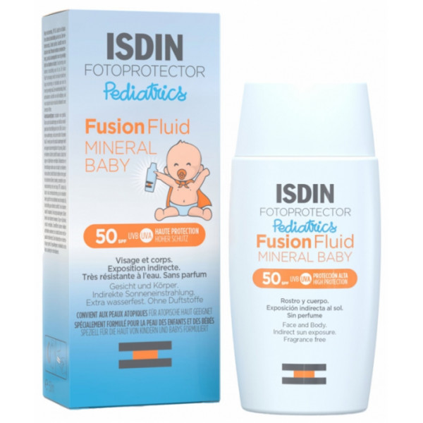 Abbildung für ISDIN Pediatrics Mineral Baby Emulsion LSF 50+