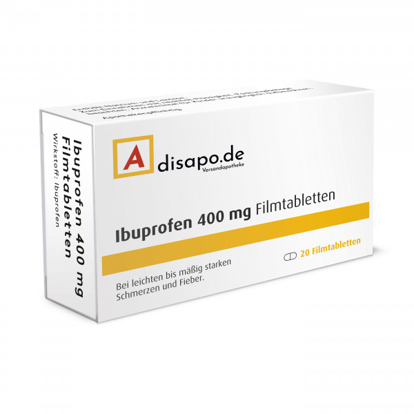 Abbildung für IBUPROFEN 400 mg Filmtabletten