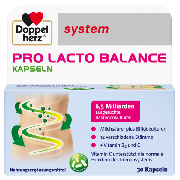Abbildung für DOPPELHERZ Pro Lacto Balance system Kapseln