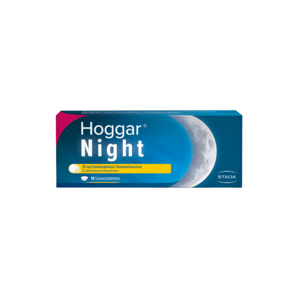 Abbildung für HOGGAR Night 25 mg Schmelztabletten