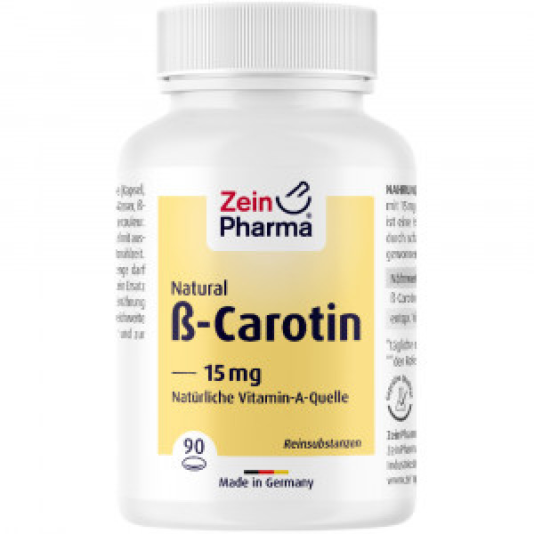 Abbildung für BETA CAROTIN NATURAL 15 mg ZeinPharma Weichkapseln