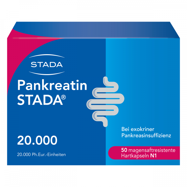 Abbildung für PANKREATIN STADA 20.000 magensaftres.Hartkapseln