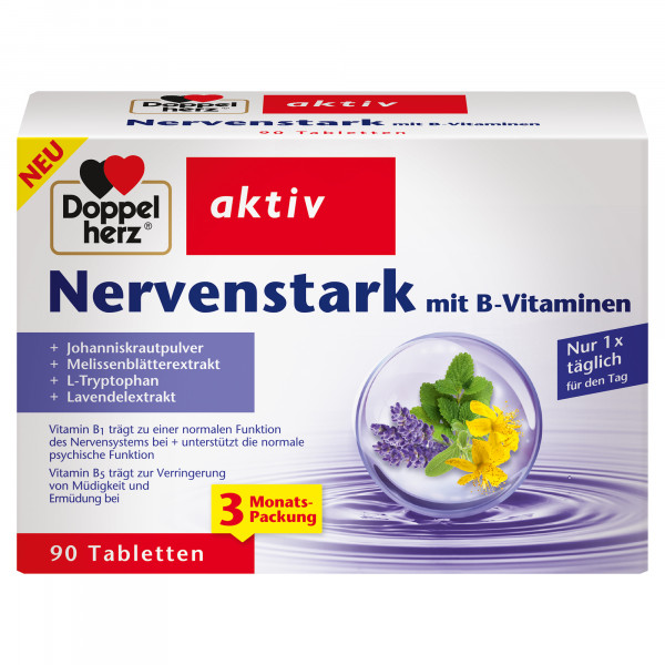 Abbildung für DOPPELHERZ Nervenstark Tabletten