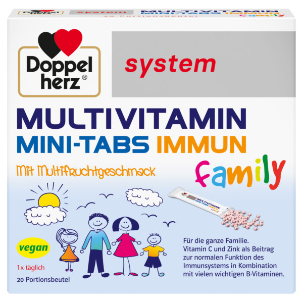 Abbildung für DOPPELHERZ Multivitamin Mini-Tabs family system