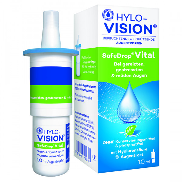 Abbildung für HYLO-VISION SafeDrop Vital Augentropfen
