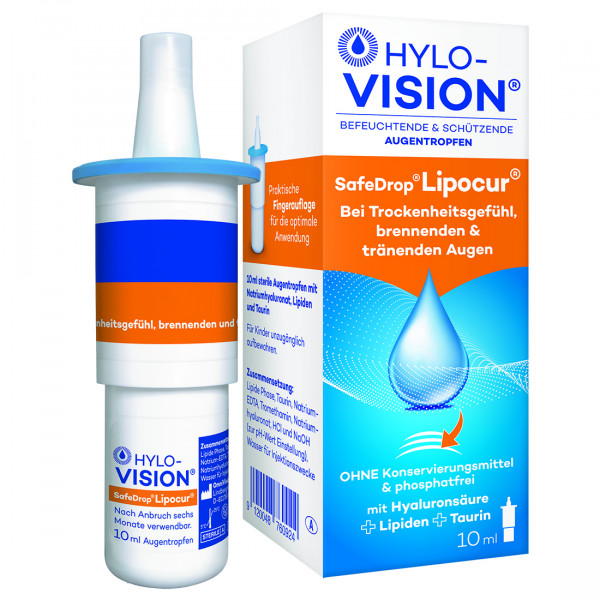 Abbildung für HYLO-VISION SafeDrop Lipocur Augentropfen