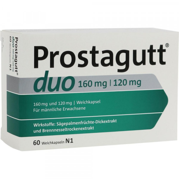 Abbildung für PROSTAGUTT duo 160 mg/120 mg Weichkapseln