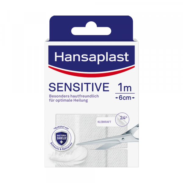 Abbildung für HANSAPLAST Sensitive Pflast.hypoallergen 6 cmx1 m