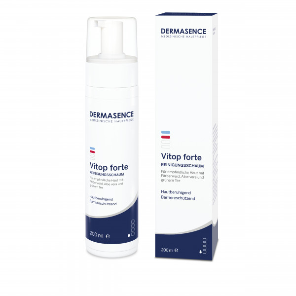 Abbildung für DERMASENCE Vitop forte Reinigungsschaum