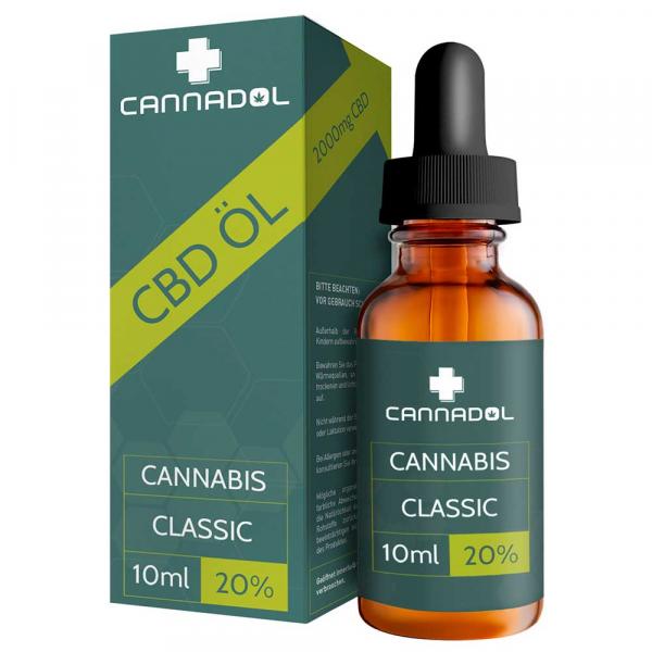 Abbildung für CBD 20% Bio Cannadol Hanfextrakt Classic Tropfen