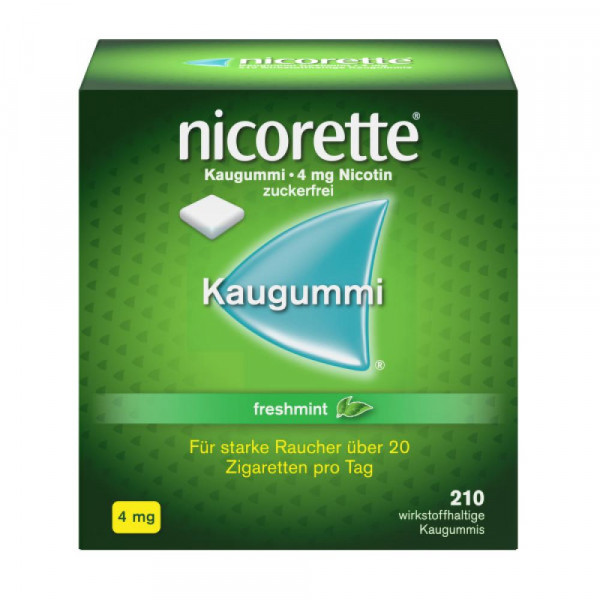 Abbildung für NICORETTE Kaugummi 4 mg freshmint