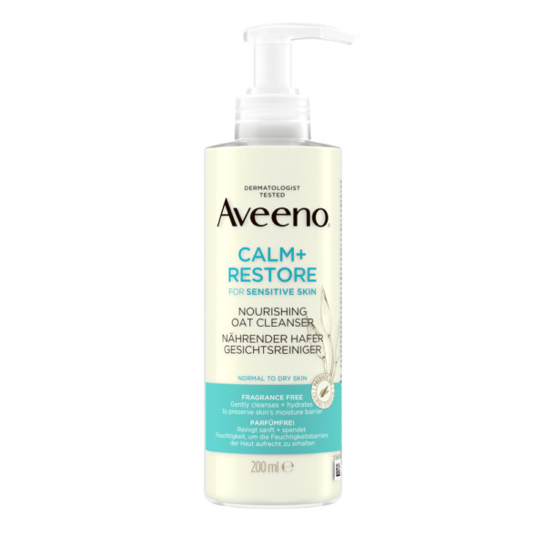 Abbildung für AVEENO Calm+ Restore nährender Hafer Gesichtsrein.
