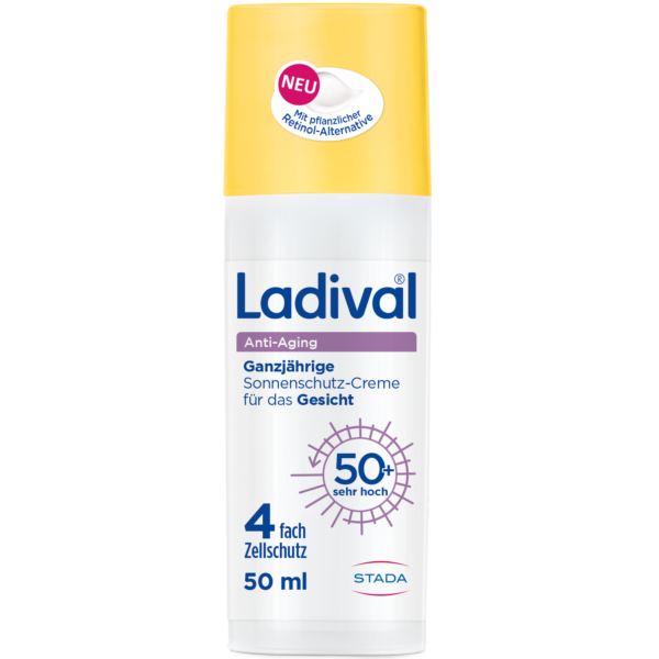 Abbildung für LADIVAL Anti-Aging Sonnenschutz-Creme LSF 50+