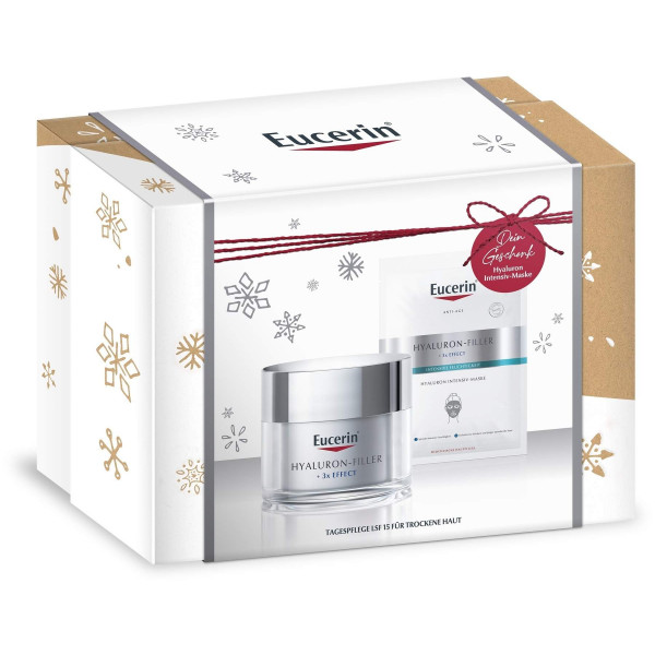 Abbildung für EUCERIN Weihnachtsbox Anti-Age Hyaluron-Filler Tag trockene Haut 50 ml + GRATIS HYALURON-FILLER Intensiv-Maske