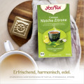 YOGI TEA Grüntee Matcha Zitrone Filterbeutel BIO