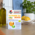 DOPPELHERZ Vitamin D3 2000+K2 system Tabletten