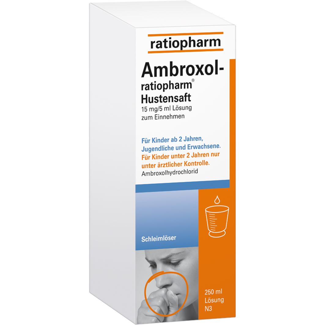Abbildung für AMBROXOL-ratiopharm Hustensaft