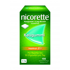 Abbildung für NICORETTE 2 mg freshfruit Kaugummi