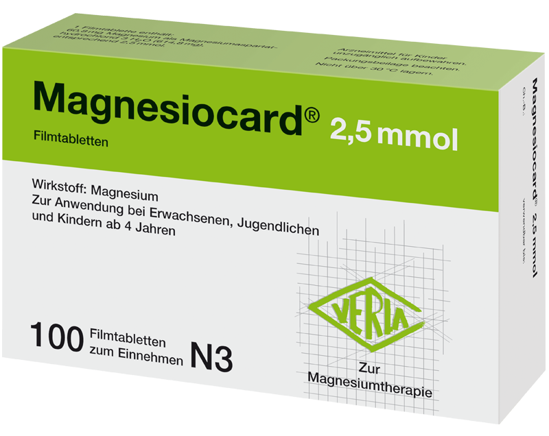 Abbildung für Magnesiocard® 2,5 mmol