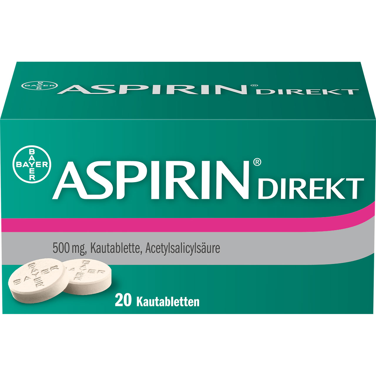Abbildung für ASPIRIN Direkt Kautabletten