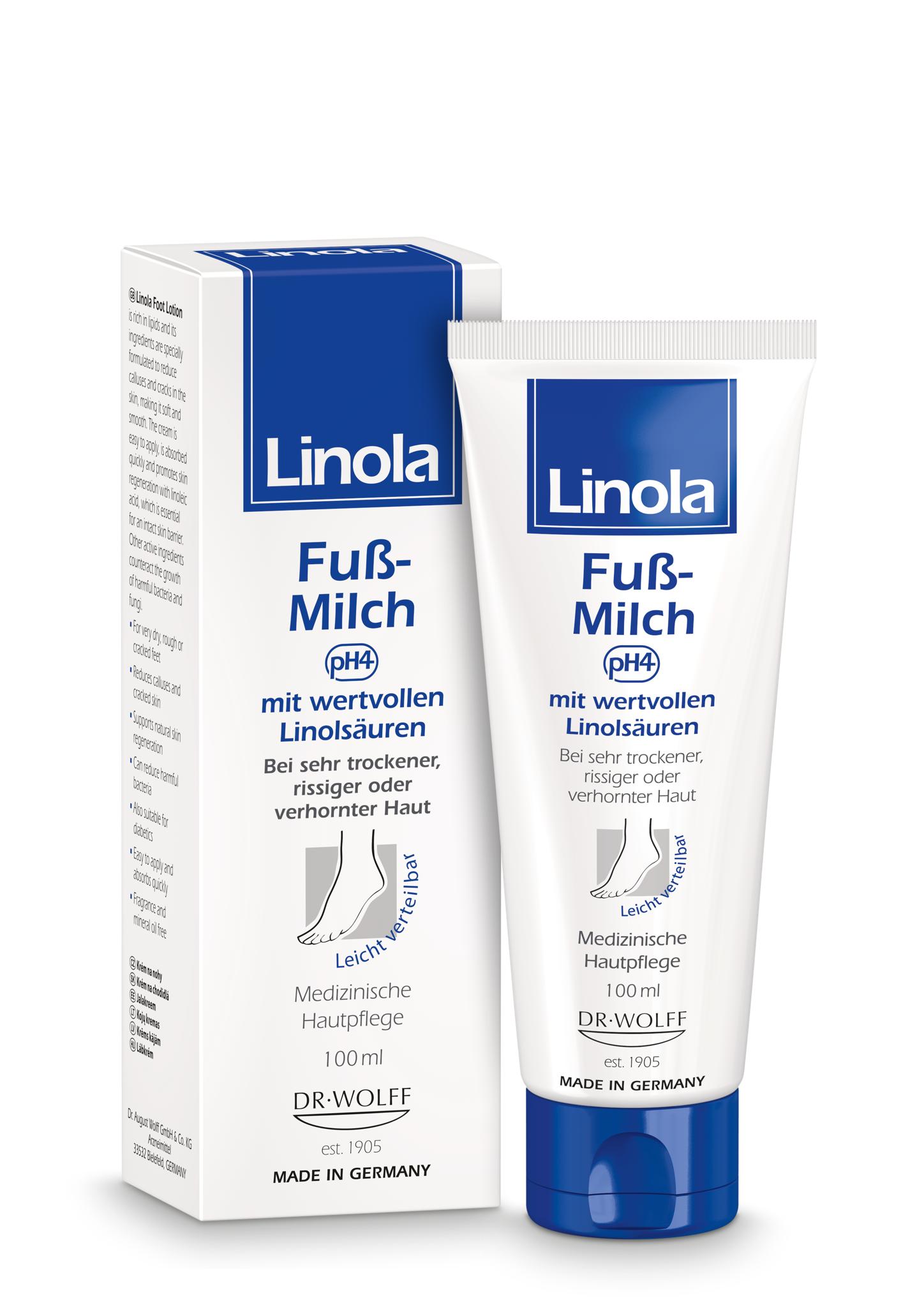 Abbildung für LINOLA Fuß-Milch