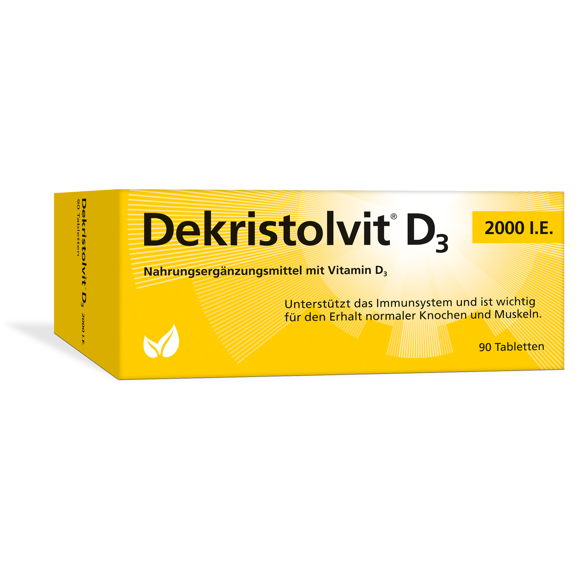 Abbildung für DEKRISTOLVIT D3 2.000 I.E. Tabletten