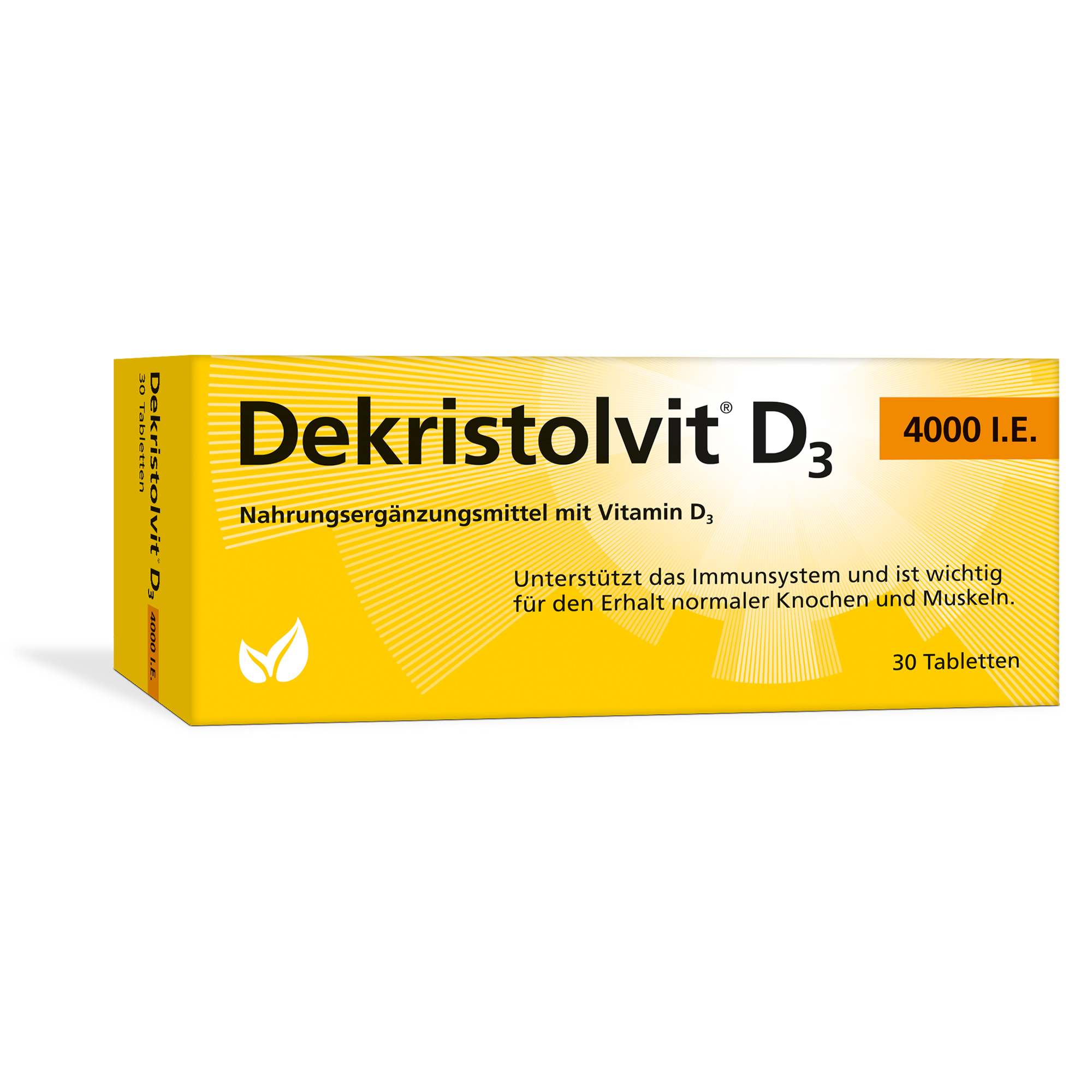 Abbildung für DEKRISTOLVIT D3 4.000 I.E. Tabletten