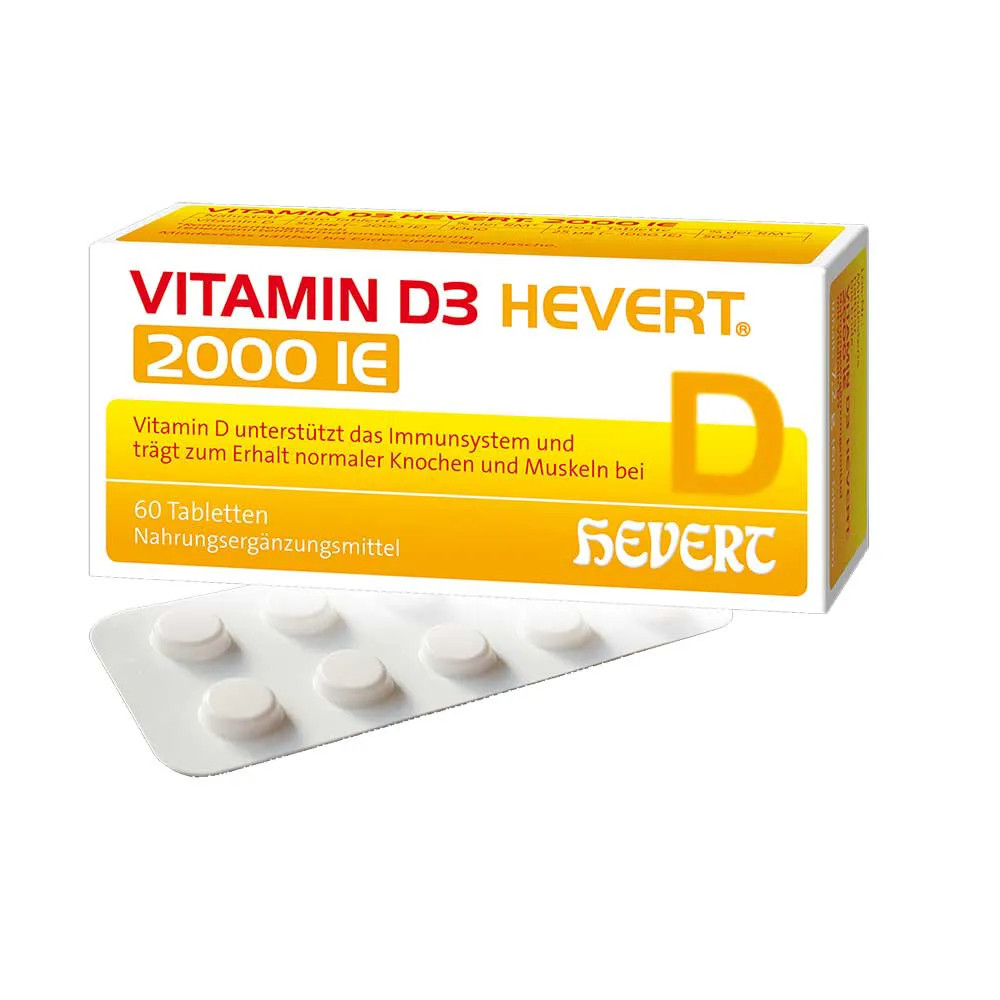 Abbildung für VITAMIN D3 HEVERT 2.000 I.E. Tabletten