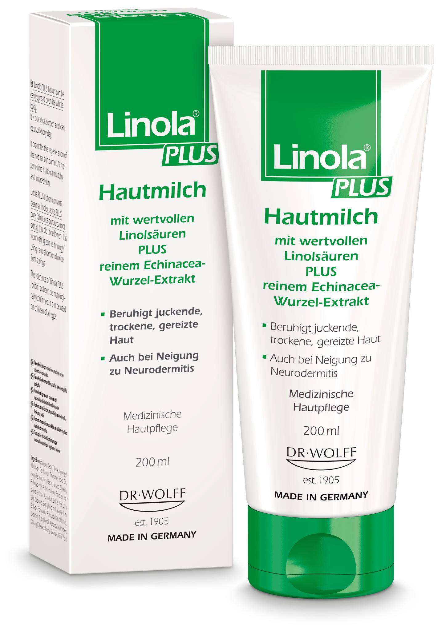 Abbildung für LINOLA plus Hautmilch