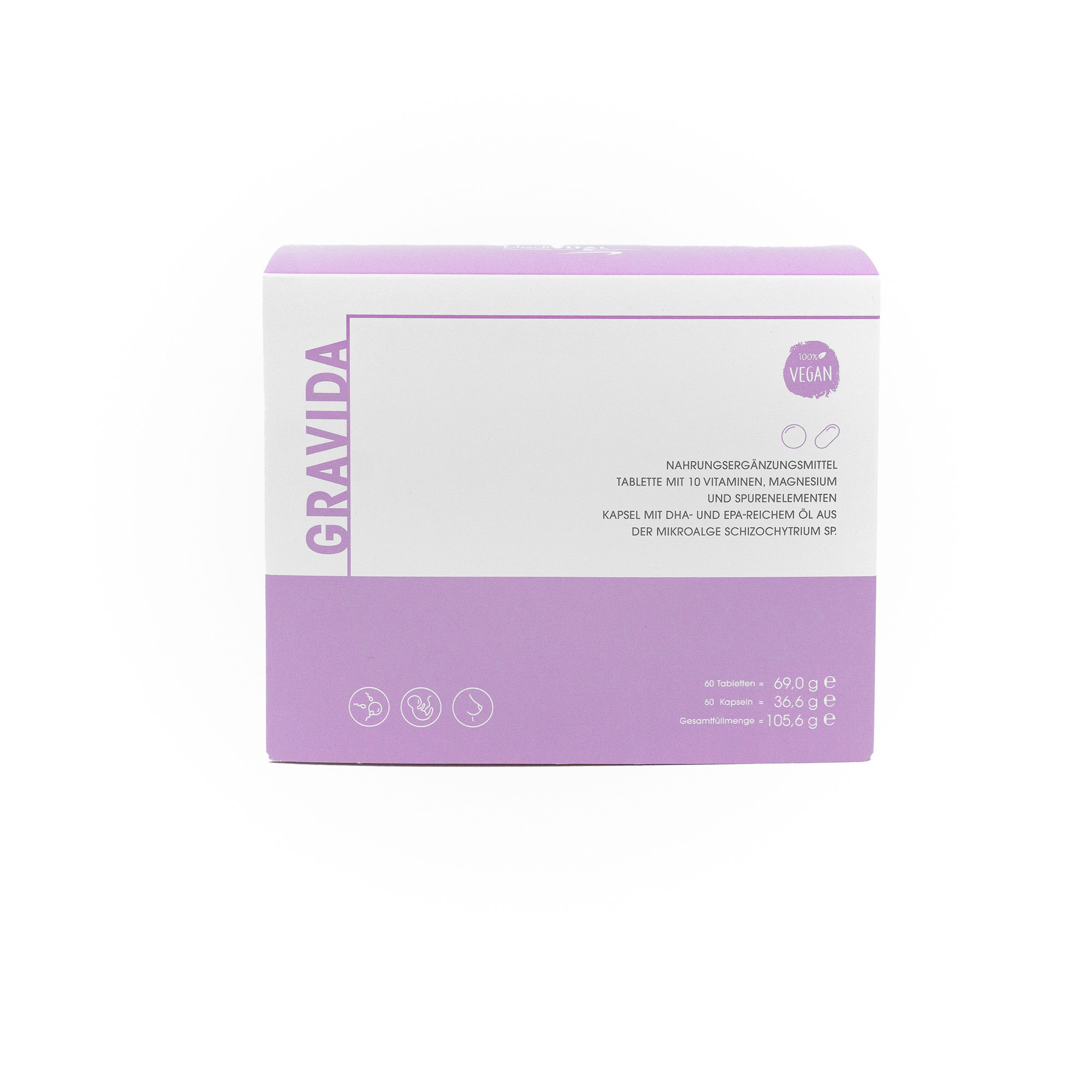Abbildung für GRAVIDA 60 Tabletten+60 Kapseln