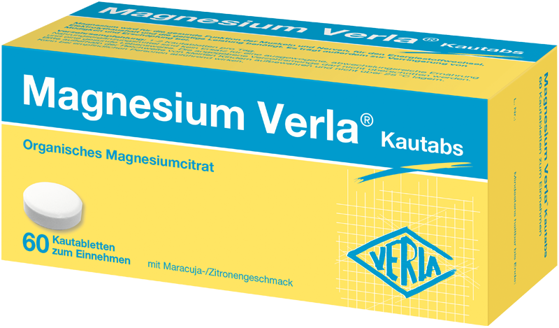 Abbildung für Magnesium Verla® Kautabs