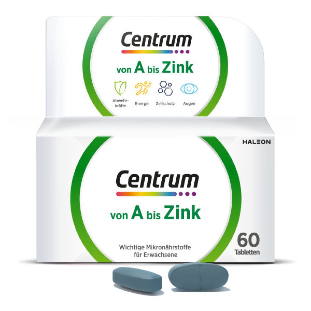 Abbildung für CENTRUM A-Zink Tabletten