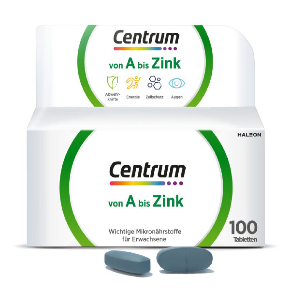 Abbildung für CENTRUM A-Zink Tabletten