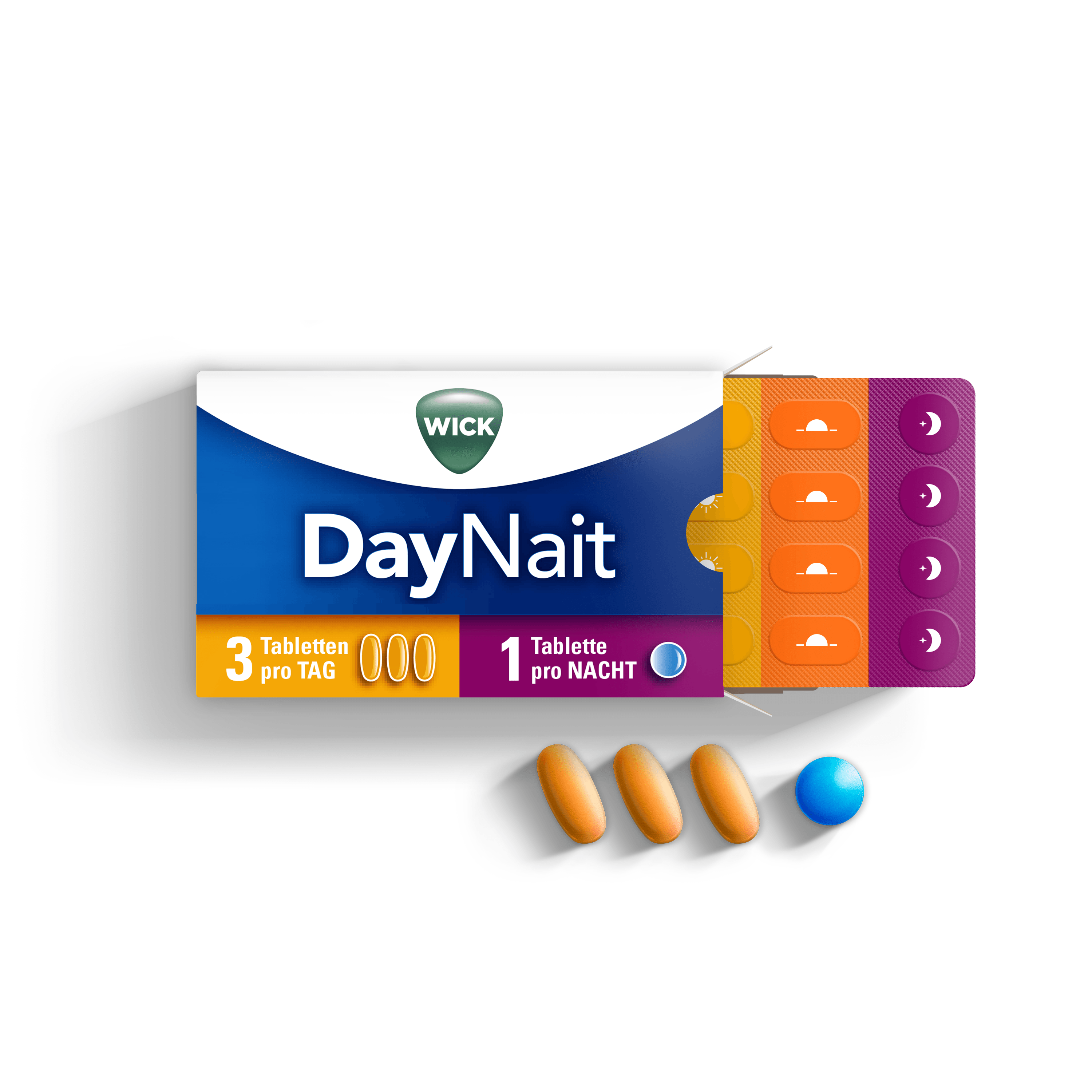 Abbildung für WICK DayNait Filmtabletten