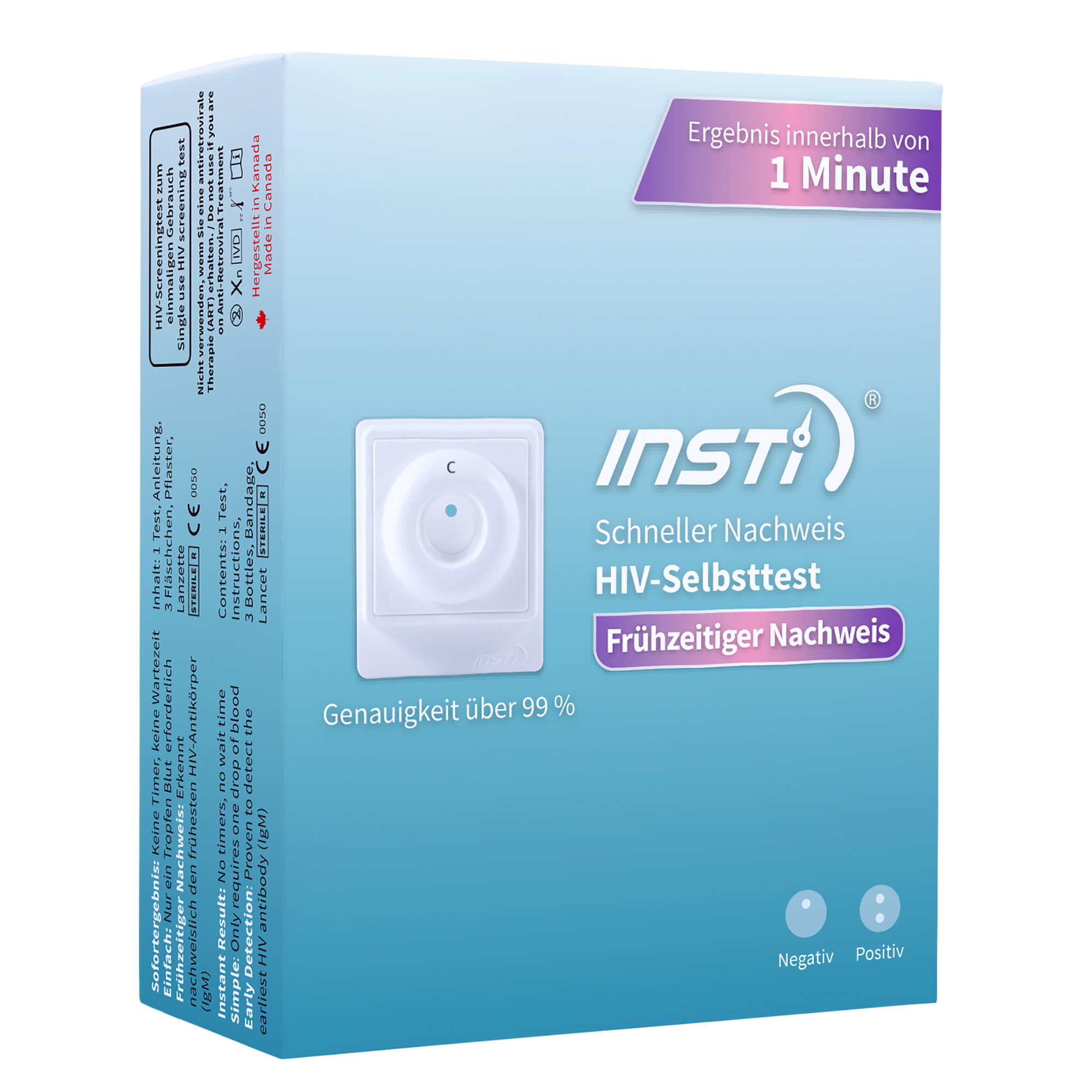 Abbildung für HIV-Selbsttest INSTI
